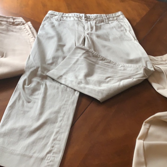 Set of 4 Cropped Pants Loft, Calvin Klein EUC SZ 4 - Picture 6 of 12